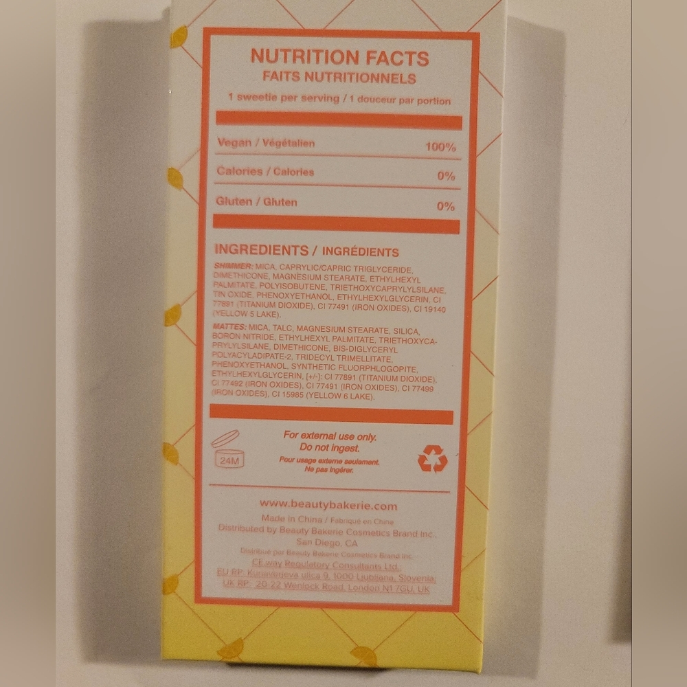 🚀3/$15 Beauty Bakerie Face Palette - Lemon Bar NIB - Picture 10 of 11